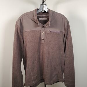 REI Men's Brown Button Down Shirt